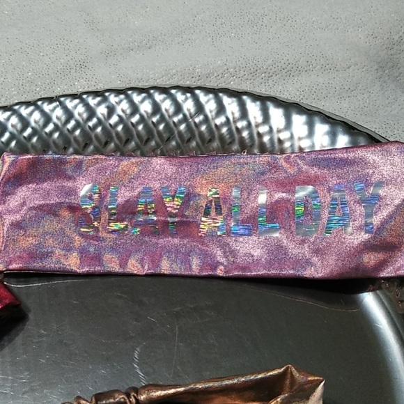 🔥NEW METALLIC FAUX LEATHER THEMES HEAD BANDS - Picture 8 of 8